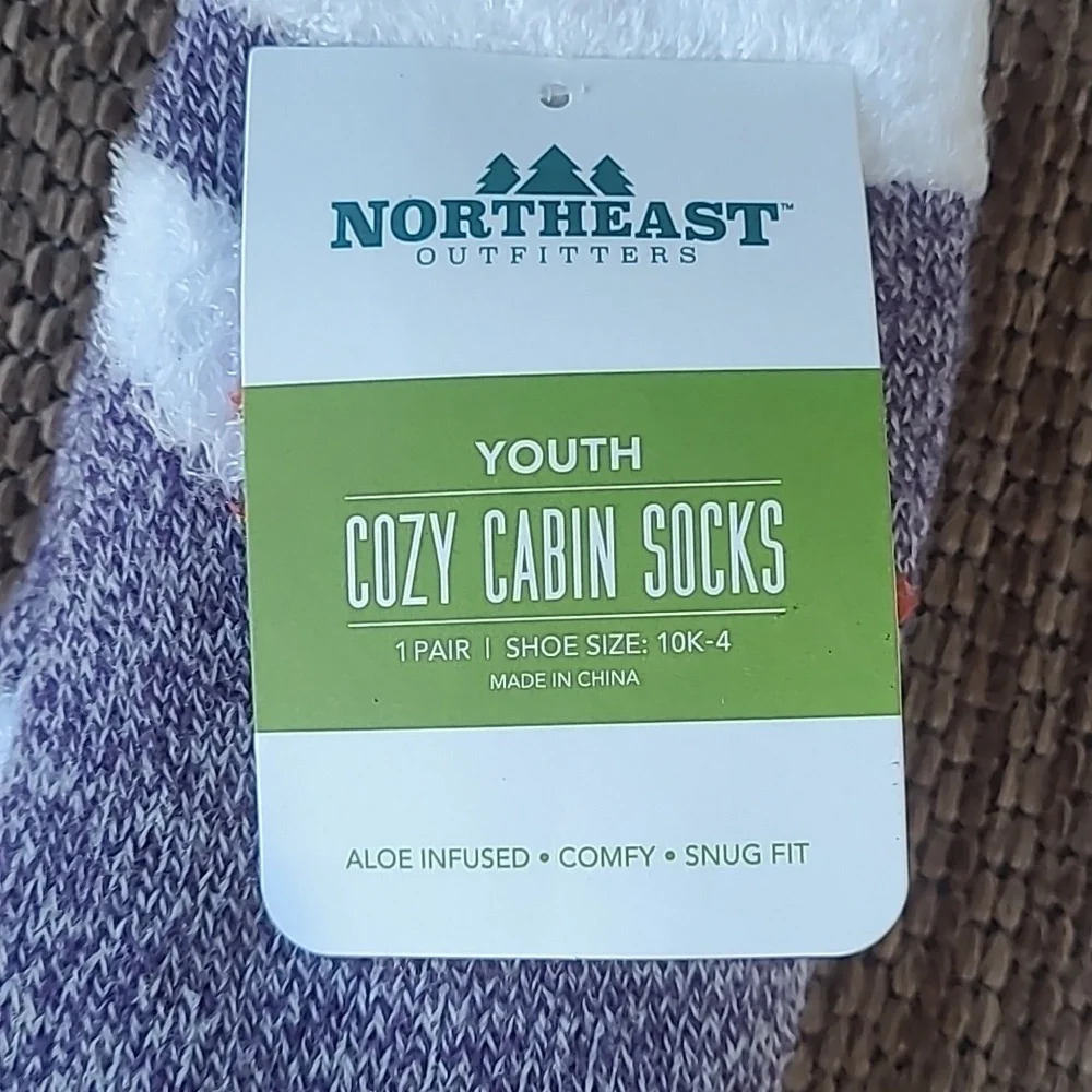 Northeast Outfitters Youth Fox Socks - Shoe Sz 10K-4 *Youth